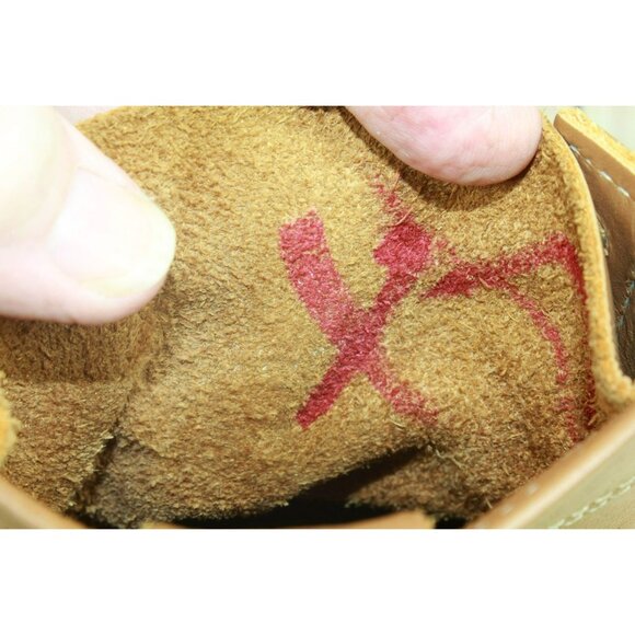 LL Bean 8" Unlined Ankle Duck Boots Round Toe Brown Leather Size 7 M - Picture 8 of 10